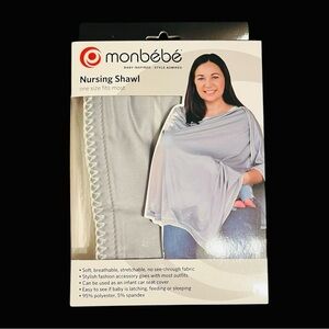 🌻NEW w/tags Monbebe 2 in 1 Multifunctional Nursing Cover and Shawl | One size